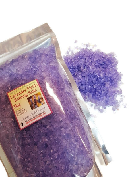 Bathing Crystals / Salts: Lavender