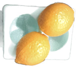 Lemon Guest (2 Cavity) Silicone Mould