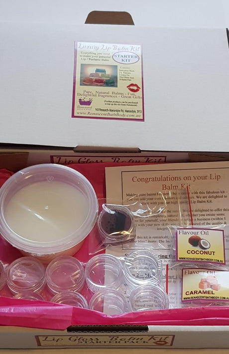 Lip Balm / Gloss Making Kit STARTER SET