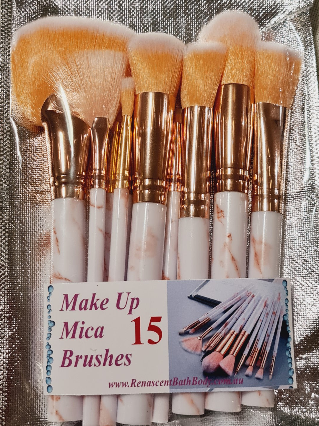 Professional Makeup Brush Kit Set of 15 Cosmetic Make Up Beauty Brushes