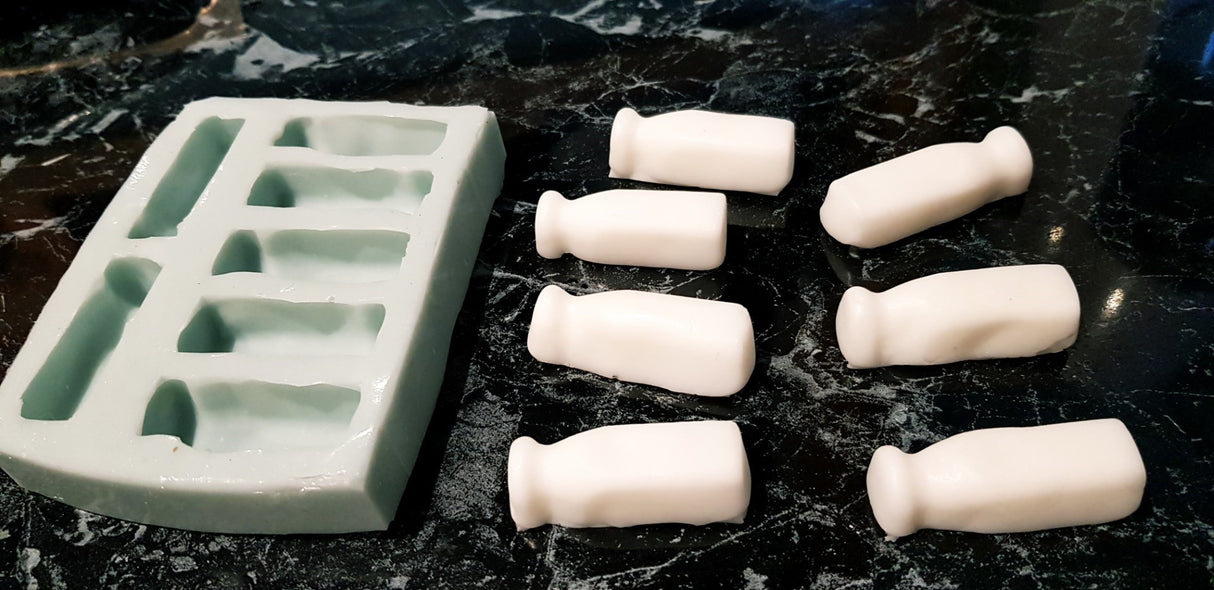 Lolly Milk Bottles Silicone Mould