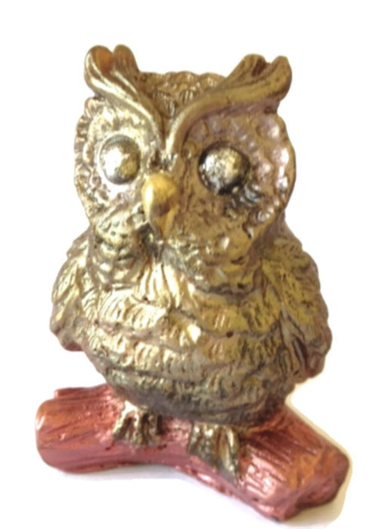 Owl on a Log Silicone Soap Mould