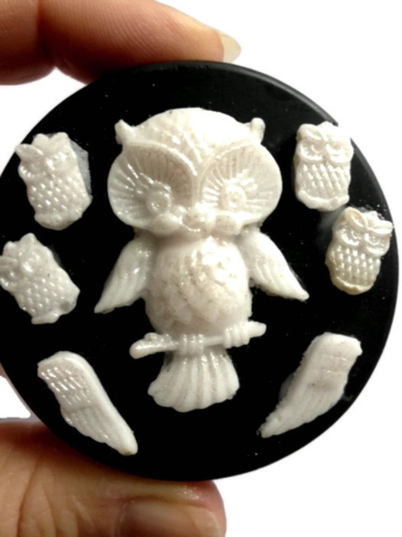 Owl Mother + Owlets Silicone Mould OVERSTOCK SPECIAL