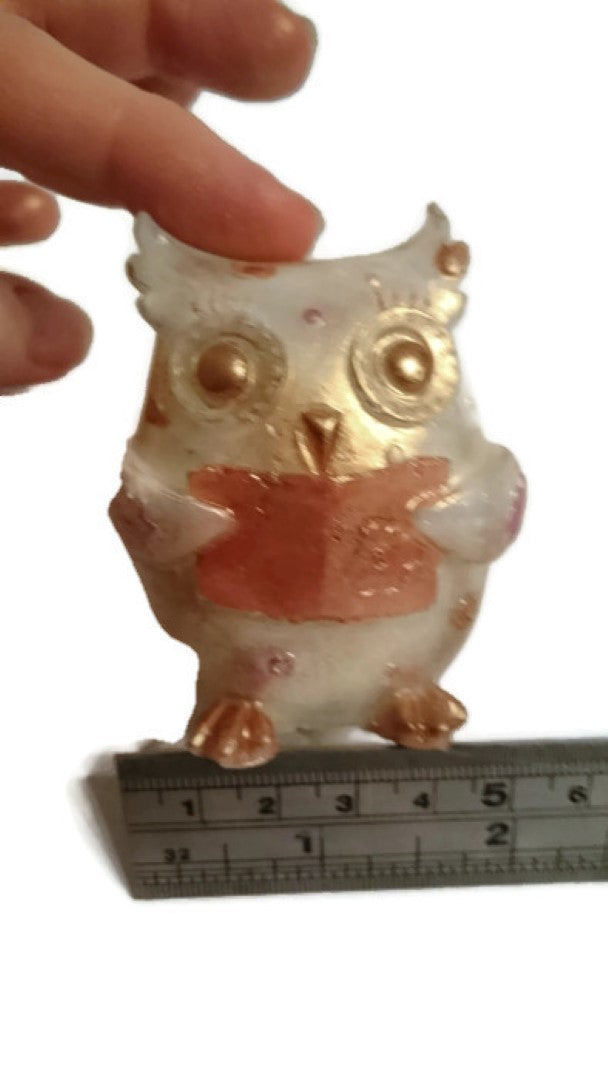 Owl Reading Silicone Mould OVERSTOCK SPECIAL