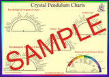 Pendulum Kit (3 x Charts + Gemstone Pendulum)