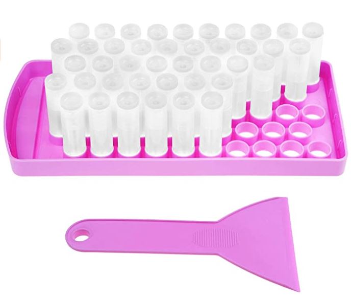 Lip Balm Filling Tray & Scraper