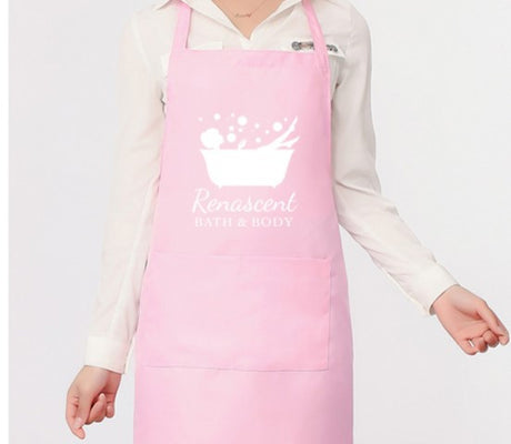 Apron Renascent Bath and Body - Black and White