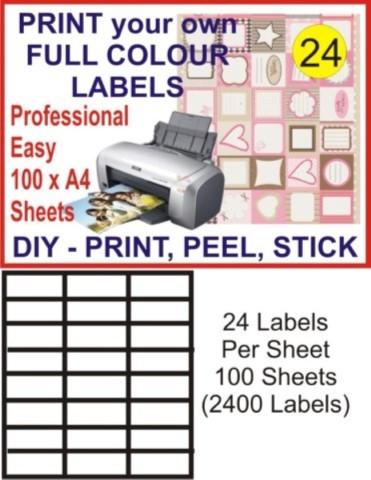 14 x 100 Address Mailing Label  Peel + Stick 50% Off