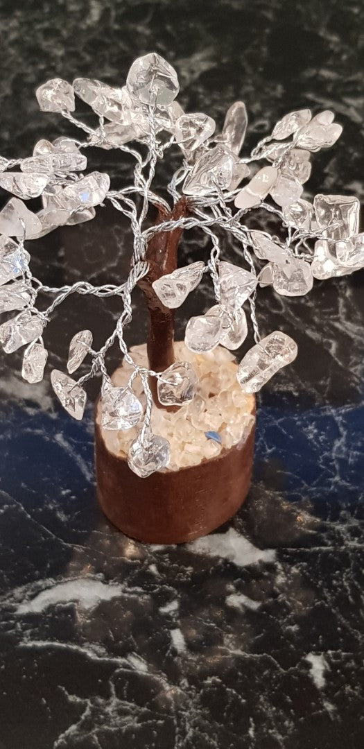 Quartz Crystal Gemstone Tree