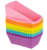 Rectangle Cupcake Silicone Cup