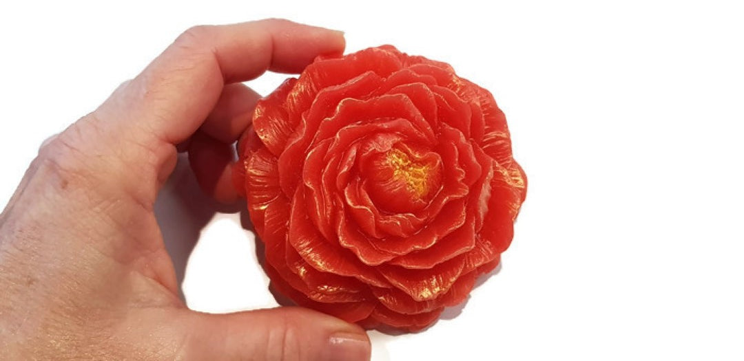 Rose Peony Silicone Mould