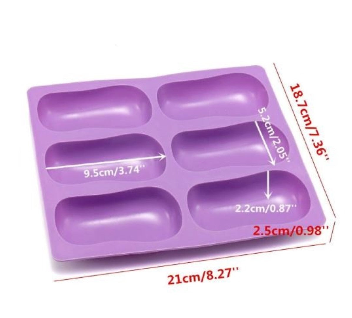 Rounded Bar Silicone Mould