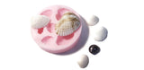 Seashells 6 cavity Silicone Mould (Real Shells size)