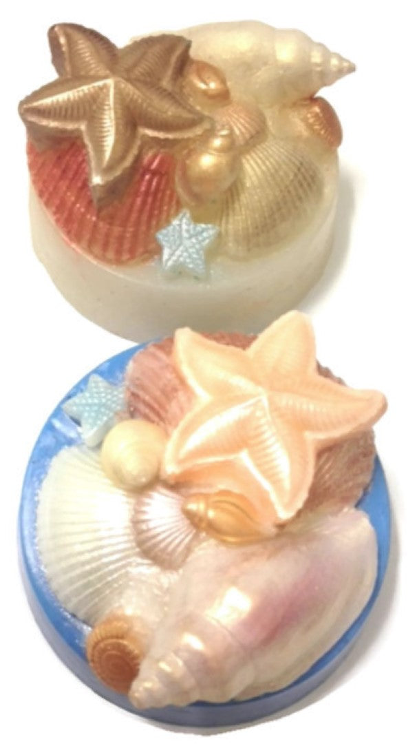 Seaside Scene Shells Silicone Mould