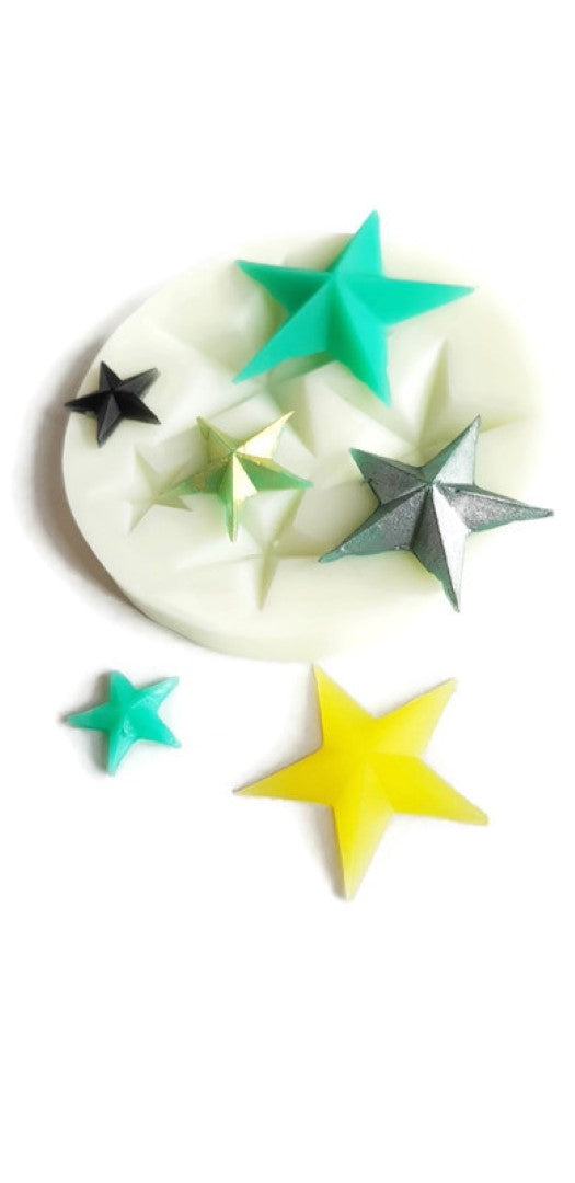 Stars Sharp Mini Silicone Mould