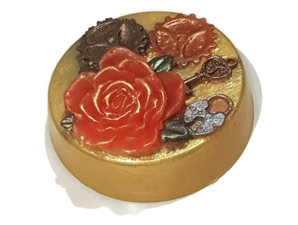 Steampunk Rose Silicone Mould