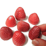 Strawberry / Strawberries (4 cavity) Silicone Mould