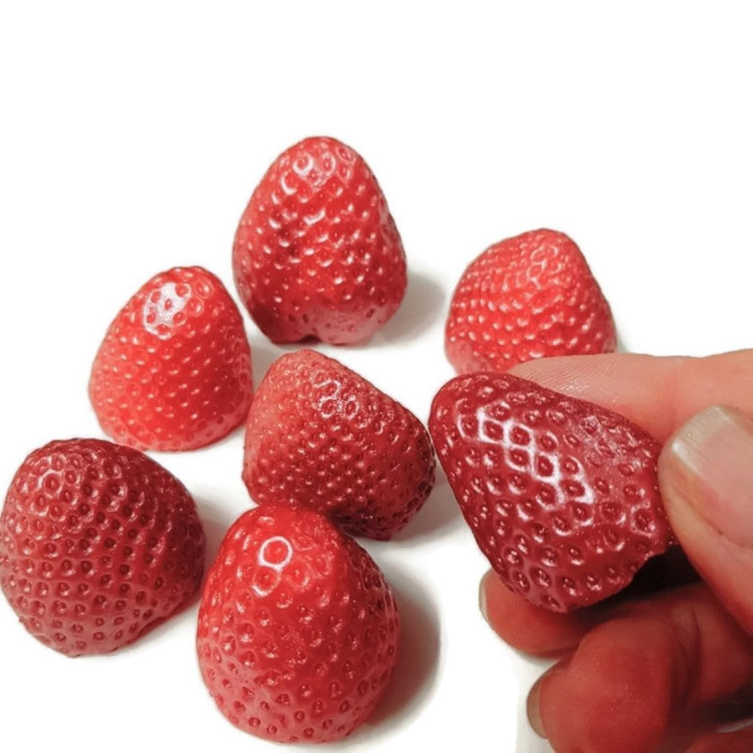 Strawberry / Strawberries (4 cavity) Silicone Mould