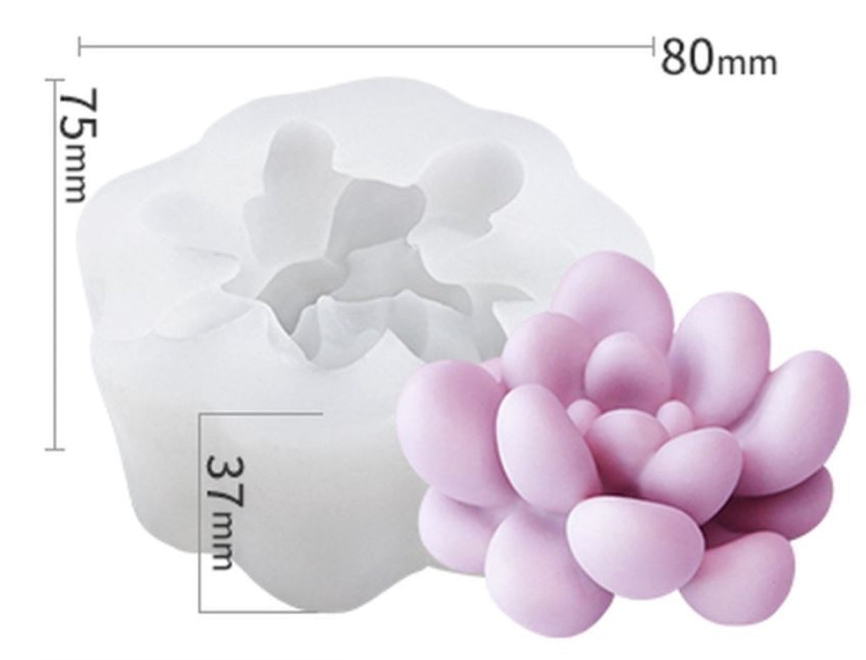 SUCCULENT BLOSSOM Cactus 200 Silicone Mould