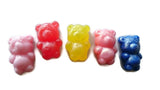 Teddies (5 cavities) Silicone Mould