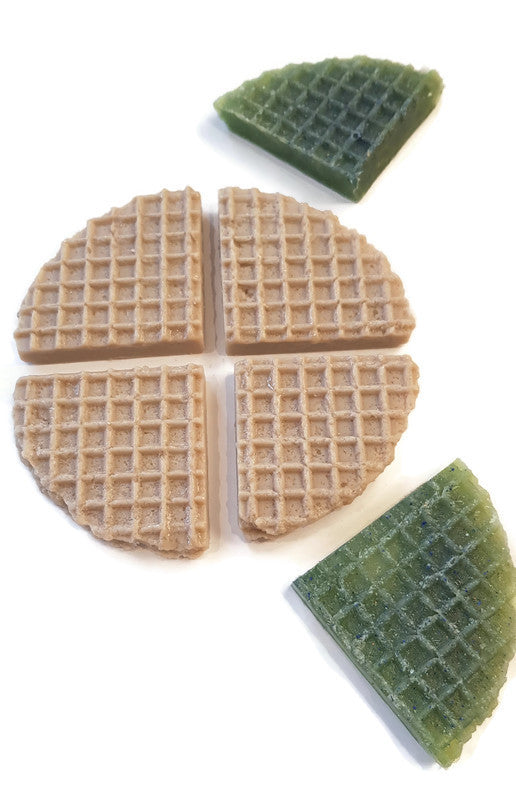 Waffle Wafer Quarter Biscuit Silicone Mould (8 Cavities)