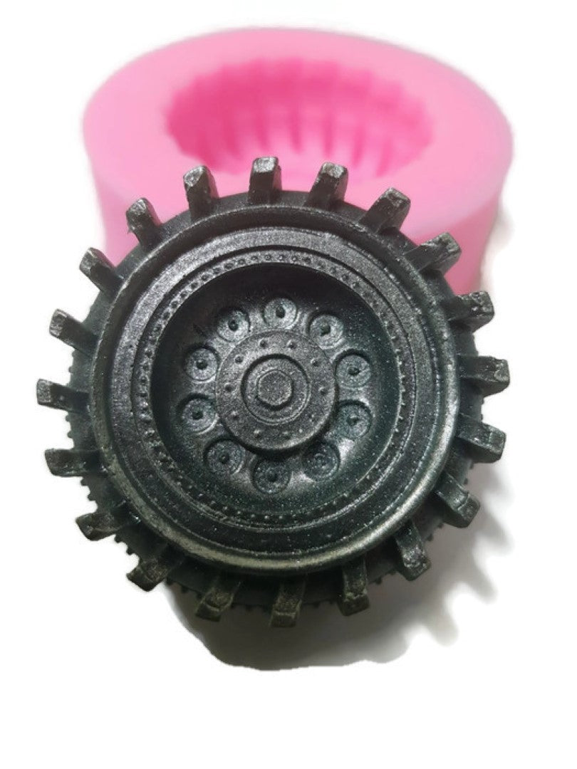 Wheel Tyre Silicone Mould (Middle Sized)