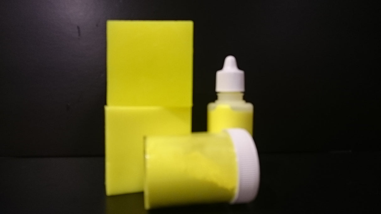 Yellow Neon Pigment Colour - Powder