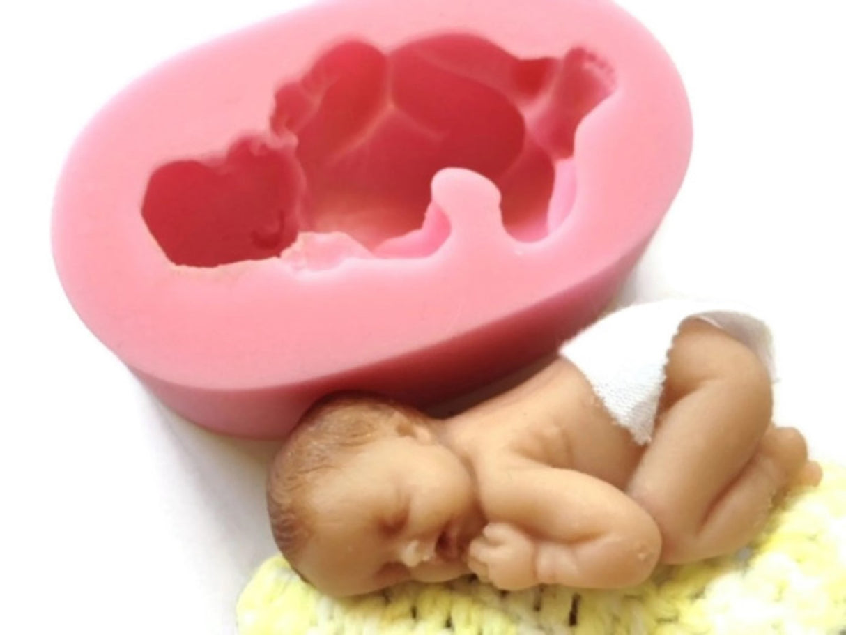 Baby Sleeping Silicone Mould