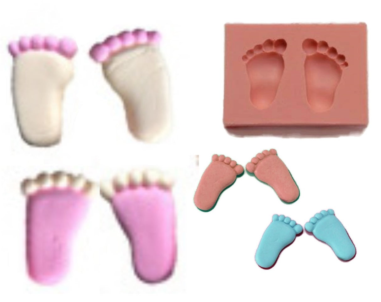 Baby Feet Silicone Mould