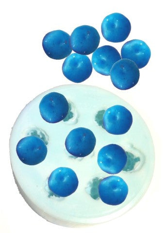 Blueberries (7 Cavities) Embed Silicone Mould