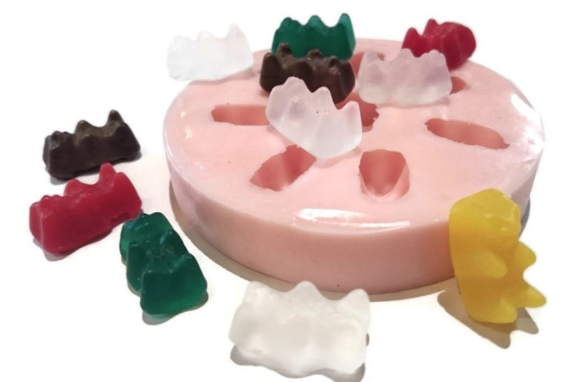 Gummy Jelly Bears (8 Cavity) Silicone Mould