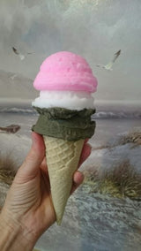 Ice-cream Cone Silicone Mould (Cone only, please add scoops)