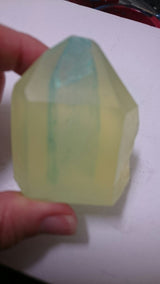 Quartz Crystal Gem Specimen Soap Bar