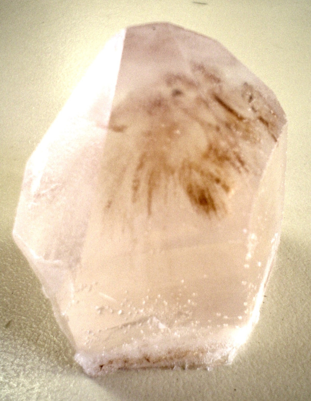 Quartz Crystal Gem Specimen Soap Bar