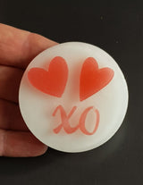 XO Kisses and Hugs Silicone Mould